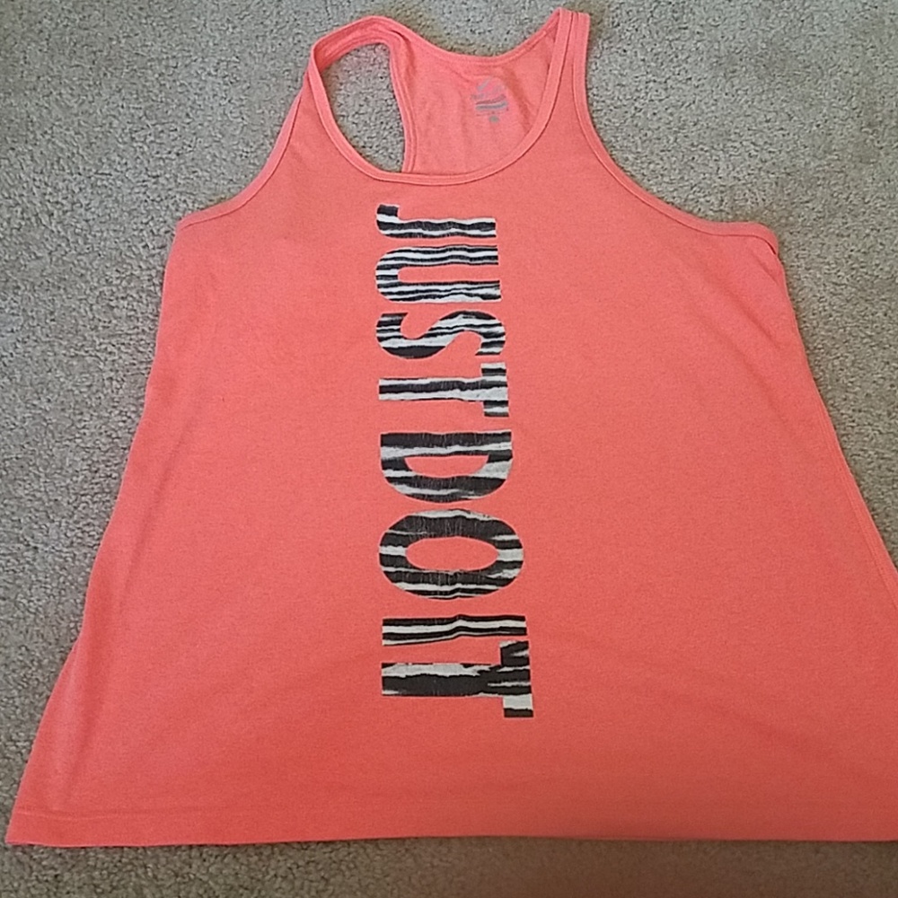 Pink Nike top